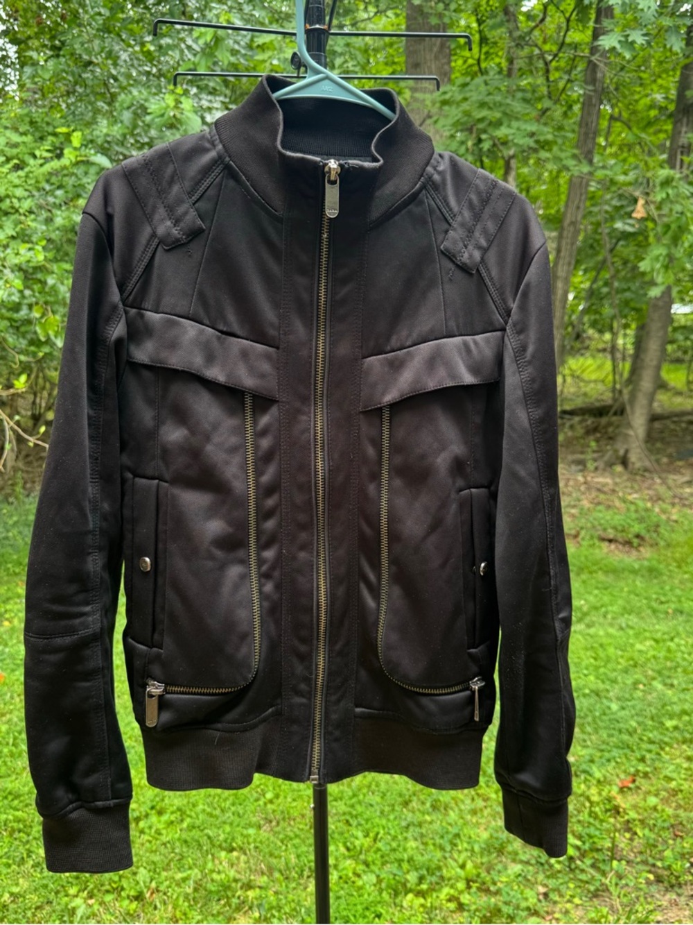 Zara Man Mens Size  M Bomber Black